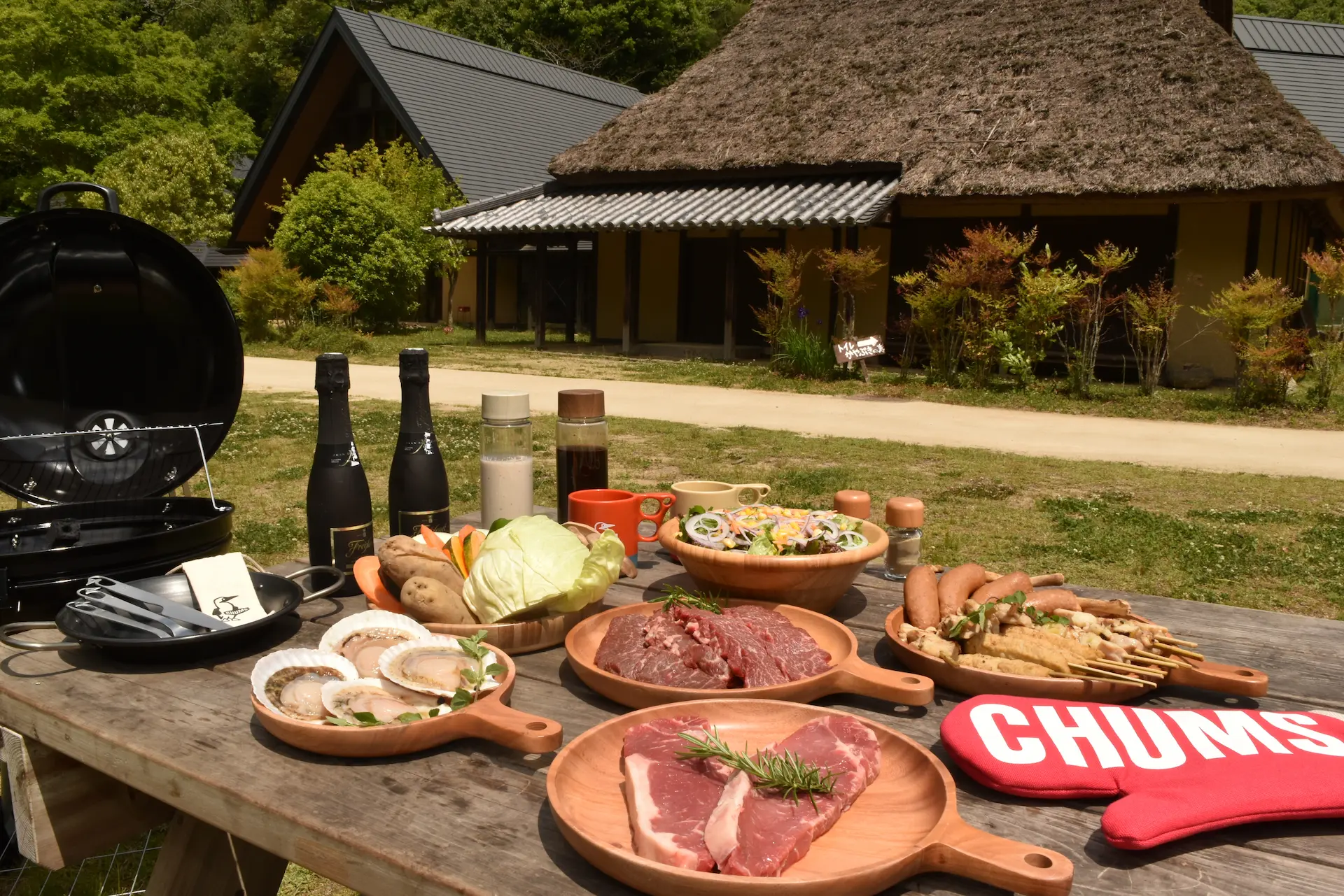 日帰りバーベキューイメージ画像